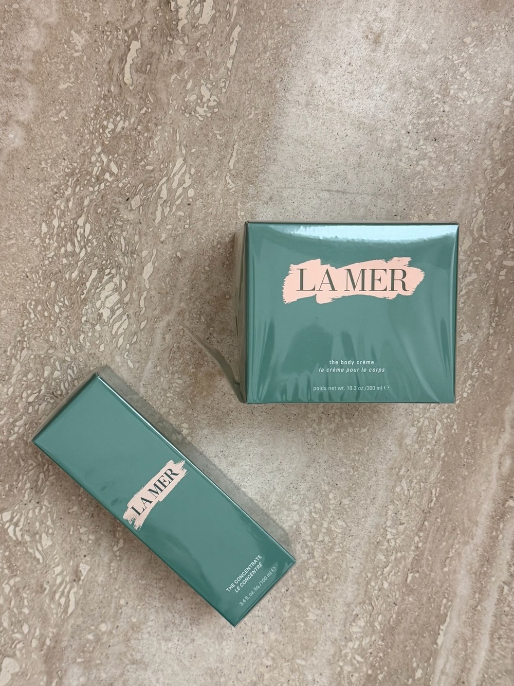 La Mer Body Cream and concentrate